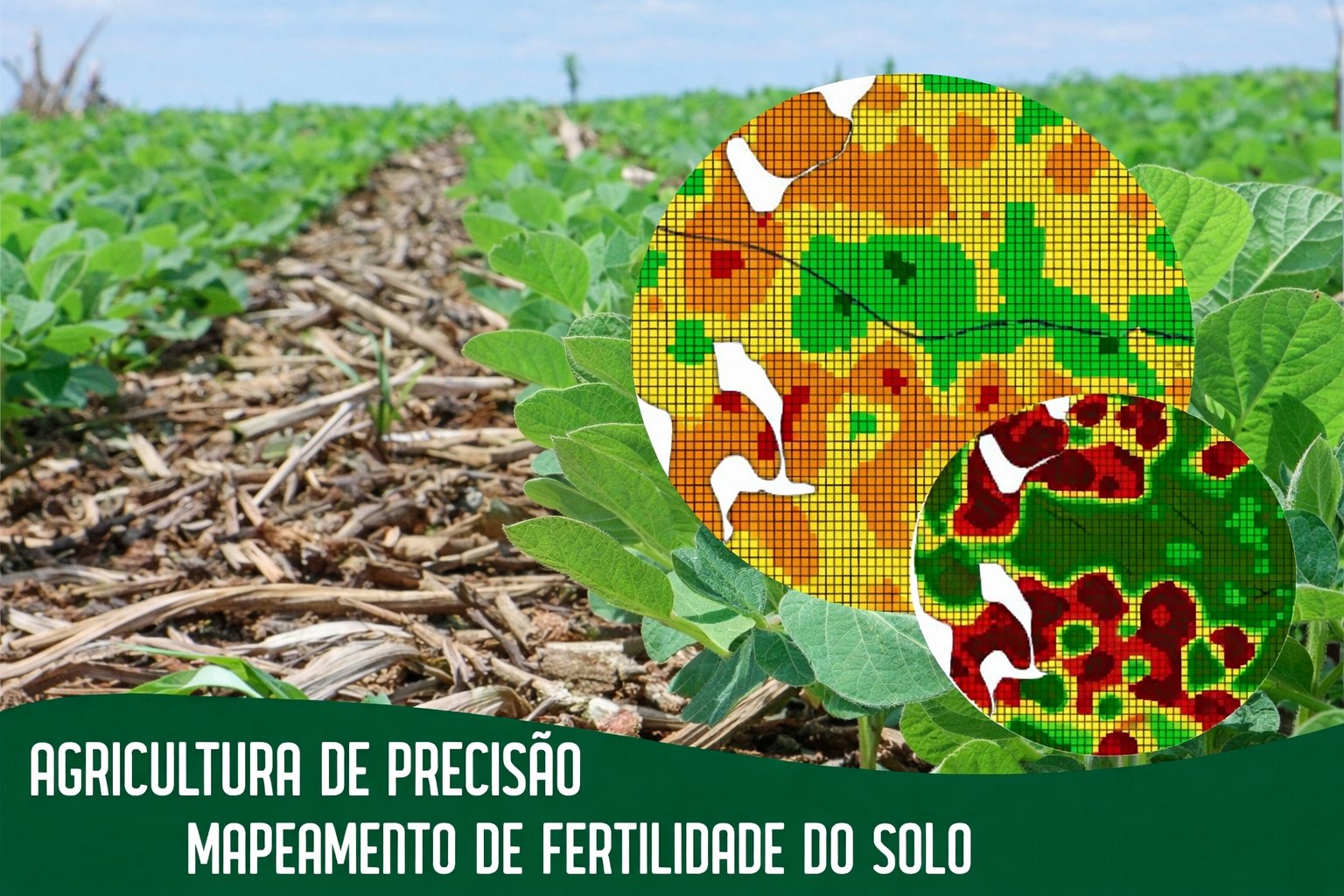 Mapeo de fertilidad del suelo con agricultura de precisión
